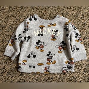 Disney Mickey Mouse Sweatshirt NWOT